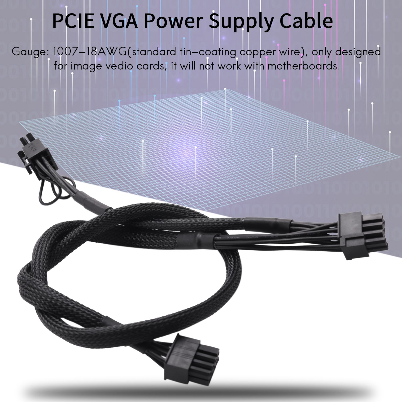 Advanced! PSU 8Pin to Dual 8Pi - đánh giá và giá Modular Power Supply