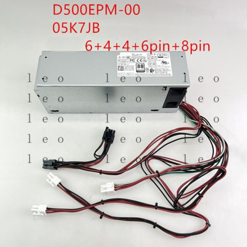D  500W Power Supply 5K7J8 Y7R - đánh giá và giá Power Supply 500W