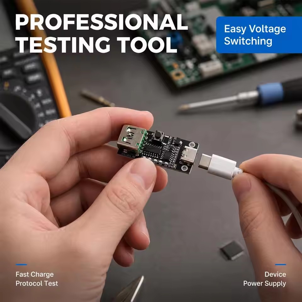 1-3PCS USB-C 5A PD Trigger Boa - đánh giá và giá Modular Power Supply