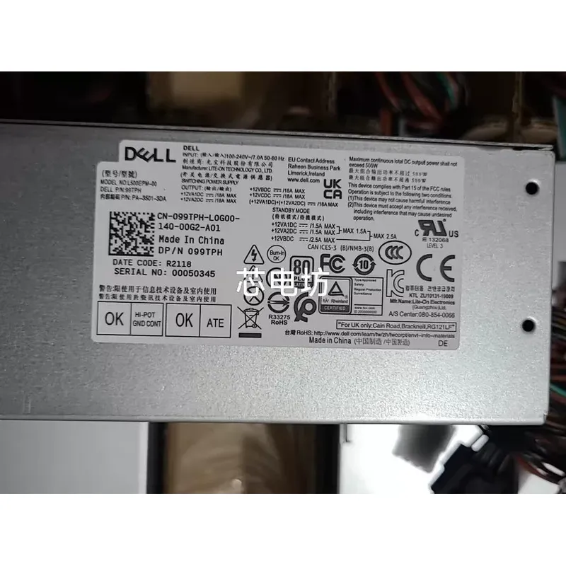 for Dell 600W 500W Power Suppl - đánh giá và giá Power Supply 500W