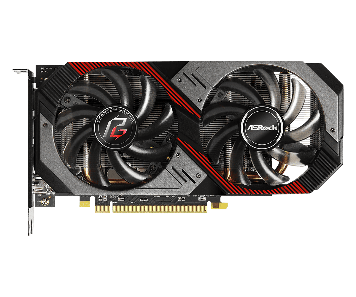 AMD RX 5500 XT 8GB GPU ASROCK  - đánh giá và giá Psu Computer
