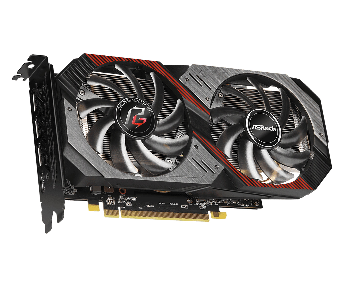 AMD RX 5500 XT 8GB GPU ASROCK  - đánh giá và giá Psu Computer